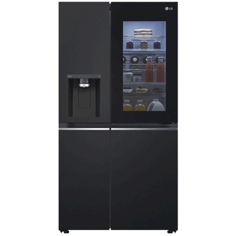 LG Inverter 635 lít InstaView Door-in-Door GR-X257BL Mới