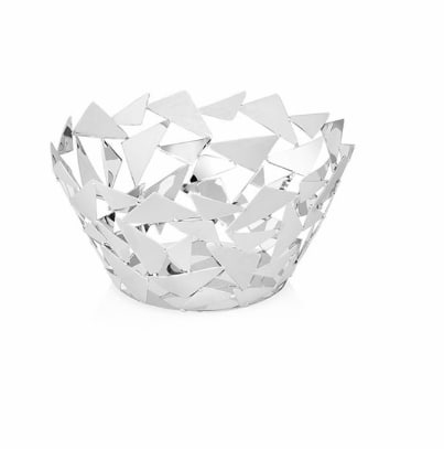 Khay Trang Trí Bằng Thép Không Dùng Đựng Đồ Ăn ,Kích Thước: 18.8 Cmx 9.9 Cm , Code:77295,Nhãn Hiệu :