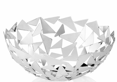 Khay Trang Trí Bằng Thép Không Dùng Đựng Đồ Ăn, Code:77293,Size: 9,4inch,Nhãn Hiệu : OTTAVIAN-