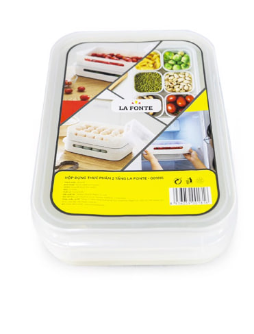 Hộp Đựng Thực Phẩm 2 Tầng La Fonte - 001816