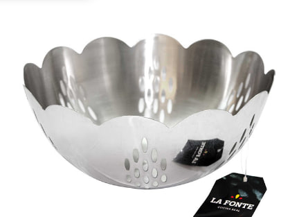 Rổ Inox Tròn Đựng Trái Cây La Fonte - 22124