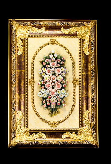 Tranh Đoá Hoa Hồng Hình Chữ Nhật Arte Ca.Sa. ART - 5488