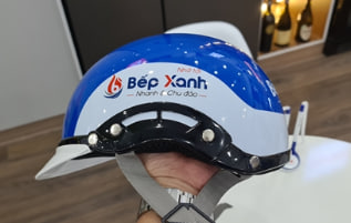 Nón bảo hiểm Bếp XANH BXHM-01