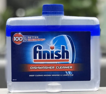 Nước vệ sinh máy rửa chén Finish 250ml