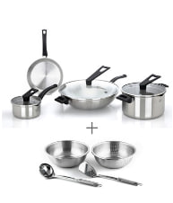Bộ Nồi Nấu Ăn CS Jumbo Kèm Quà Tặng - 073640