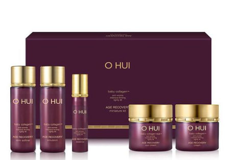 Bộ Dưỡng Da Hỗ Trợ Trẻ Hóa Ohui Age Recovery Miniature Kit 5pcs