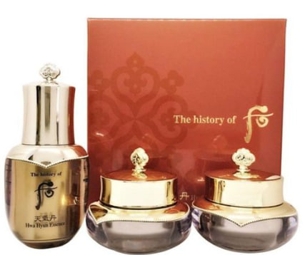 Bộ Sản Phẩm Tái Sinh Da Cao Cấp Whoo Cheongidan Radiant Set Mini 3pcs