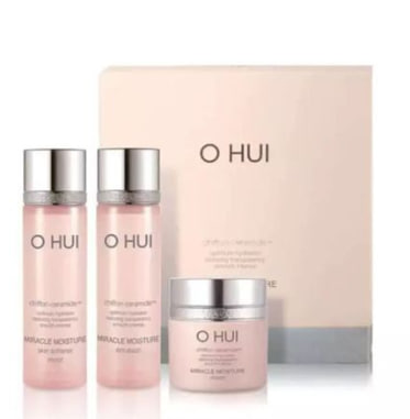 Set Mini Dưỡng Ẩm Ohui Miracle Moisture 3pcs (47ml) - Dưỡng Ẩm Căng Mượt